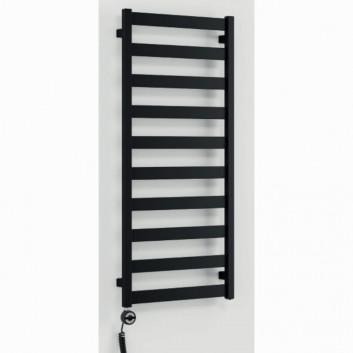 Grzejnik elektryczny Terma Warp S 111x50 cm z grzałką MOA Bluetoth - kolor RAL i kolory specjalne