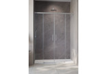 Drzwi prysznicowe do wnęki Radaway Idea Brushed Nickel DWD, 180 cm, rozsuwane, szkło przejrzyste, profil nikiel szczotkowany