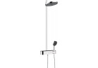 Pulsify S Komplet prysznicowy 260 2jet EcoSmart z termostatem ShowerTablet Select 400