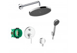 Zestaw natryskowy Hansgrohe Zesis S, Activera S 240, podtynkowy, 2 wyjścia wody, chrom