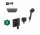 Zestaw natryskowy Hansgrohe Vernis Shape 230, podtynkowy, 2 wyjścia wody, czarny mat