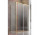 Ścianka boczna S1 Radaway Idea Brushed Gold KDJ 80x200 cm, lewa - szkło przejrzyste, profil złoty szczotkowany