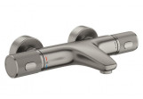 Termostatyczna bateria wannowa Grohe Grohtherm 1000 Performance, natynkowa - stal szczotkowana