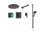 System prysznicowy Hansgrohe Crometta S 240 1jet, podtynkowy, bateria jednouchwytowa, deszczownica 24cm, słuchawka 2-funkcyjna, chrom