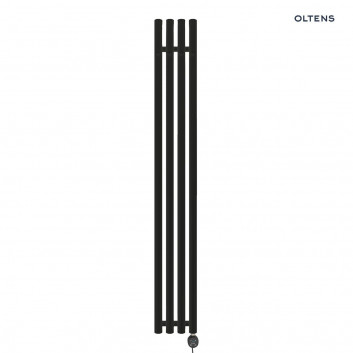 Grzejnik dekoracyjny Oltens Stang 150x20,5 cm - czarny mat