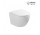 Miska WC wisząca EMPORIA NOX 1.1, 53x36 cm, bezrantowa, system spłukiwania wirowego AquaTwist, z deską wolnoopadającą slim
