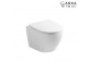 Miska WC wisząca EMPORIA NOX 1.1, 53x36x32 cm, bezrantowa, system spłukiwania wirowego AquaTwist, z deską wolnoopadającą slim
