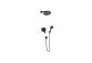 Zestaw natryskowy Hansgrohe Zesis S, Activera S 240, podtynkowy, 2 wyjścia wody, chrom