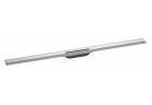 Element zewnętrzny odpływu Hansgrohe RainDrain Flex, 120cm, z możliwością przycięcia i do montażu przy ścianie - stal szlachetna szczotkowana