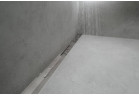 Element zewnętrzny odpływu Hansgrohe RainDrain Flex, 90cm, z możliwością przycięcia i do montażu przy ścianie - stal szlachetna szczotkowana
