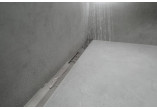 Element zewnętrzny odpływu Hansgrohe RainDrain Flex, 90cm, z możliwością przycięcia i do montażu przy ścianie - stal szlachetna szczotkowana