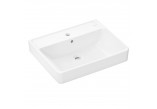 Umywalka Hansgrohe Xanuia Q, wpuszczana w blat 60x48, z otworem na baterię, z przelewem
