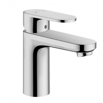 Bateria umywalkowa Hansgrohe Vernis Blend jednouchwytowa 70 z kompletem odpływowym z cięgłem - chrom