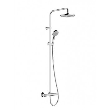 Komplet prysznicowy Hansgrohe Vernis Blend 200 1jet EcoSmart z termostatem, wannowy - chrom