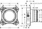 Element podtynkowy Axor iBox Universal 