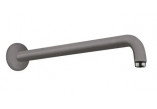 Ramię prysznicowe Hansgrohe, czarny chrom szczotkowany