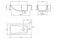 Umywalka nablatowa Omnires Marble+ Corfu 50x25 biały połysk- sanitbuy.pl