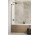 Parawan nawannowy Radaway Modo SL PNJ II 90x150 cm, wersja lewa - szkło przejrzyste, szczotkowany gun metal