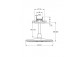 Deszczownica Grohe Rainshower Smartactive 310, ramię sufitowe 142mm, 2 strumienie, cool sunrise
