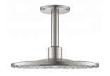 Deszczownica Grohe Rainshower Smartactive 310, ramię sufitowe 142mm, 2 strumienie, Stal Szczotkowana