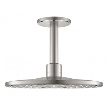 Deszczownica Grohe Rainshower Smartactive 310, ramię sufitowe 142mm, 2 strumienie, cool sunrise