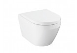 Miska wisząca Grohe Euro Ceramic, 54x36cm, bezkołnierzowa ze spłukiwaniem wirowym, z deską wolnoopadającą - biel alpejska