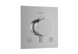 Bateria termostatyczna Hansgrohe Ecostat E do 2 odbiorników, podtynkowa, element zewnętrzny - chrom