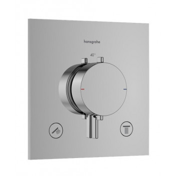 Bateria termostatyczna Hansgrohe Ecostat E, podtynkowa, element zewnętrzny