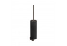 Szczotka wc Gessi Habito Accessories, ścienna - Black Metal Brushed PVD