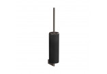 Szczotka wc Gessi Habito Accessories, ścienna - Black Metal Brushed PVD