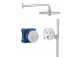Zestaw prysznicowy podtynkowy Grohe Grohterm SmartControl Rainshower 310 SmartActive , Stal Szczotkowana