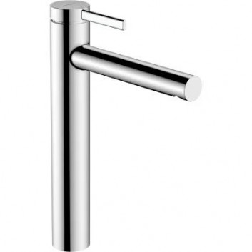 Bateria prysznicowa jednouchwytowa Hansgrohe Zesis S, natynkowa - czarny mat