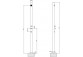 Wieszak punktowy Gessi Origini Accessories - Black Metal Brushed PVD