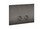 Przycisk spłukujący Gessi, dla stelaży Sigma 8 i 12 - Black Metal Brushed PVD