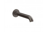 Wylewka wannowa Gessi Origini, ścienna, 192mm - Black Metal Brushed PVD