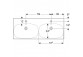 Umywalka, Geberit Acanto 60x42cm- Biała