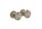 Termostatyczna bateria natryskowa 2-otworowa Gessi Origini, podtynkowa, 2 wyjścia wody, 149 Finox Brushed Nickel