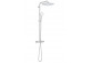 System prysznicowy Grohe Tempesta System 250 Cube z termostatem do montażu ściennego, z deszczownicą kwadratową 25 cm - chrom