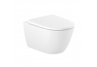Miska WC podwieszana, Roca Ona 36x53 cm, Rimless Vortex - biała