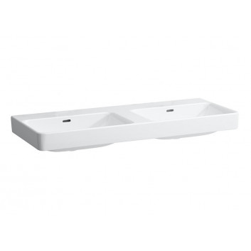 Umywalka ścienna Laufen Pro S 55 x 38 cm, biała, otwór na baterię pośrodku, szlifowany spód