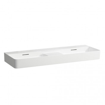 Umywalka ścienna Laufen Pro S 55 x 38 cm, biała, otwór na baterię pośrodku, szlifowany spód