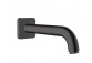Bateria umywalkowa Hansgrohe Vernis Shape jednouchwytowa, z wylewką 20,7 cm, ścienna, podtynkowa - czarny mat