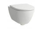 Miska WC Laufen Pro X wisząca, 36 x 54 cm, Silent Flush Rimless, EasyFit 3.0 - biała