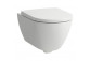Miska WC Laufen Pro wisząca, 36,5 x 53 cm, Rimless, z powłoką Clean Coat - biała