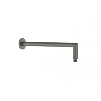 Głowica prysznicowa Deante Cascada 250x250 mm, stalowa - titanium