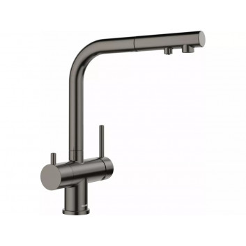Bateria kuchenna Blanco LINUS - S dzwignia po lewej, chrom
