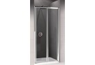 Drzwi harmonijkowe Novellini Lunes S 96-102 cm, profil chrom, szkło przeźroczyste  