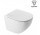Miska wisząca WC Excellent Luqa 48 cm, wisząca, bezrantowa, deska wolnoopadająca, z system spłukiwania Spin 360, biały połysk