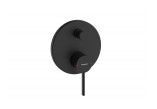 Bateria wannowa Hansgrohe Zesis S jednouchwytowa, podtynkowa do iBox universal - czarny mat