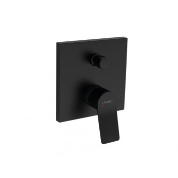Bateria wannowa Hansgrohe Finoris, podtynkowa, jednouchwytowa, przełącznik ciśnieniowy, chrom